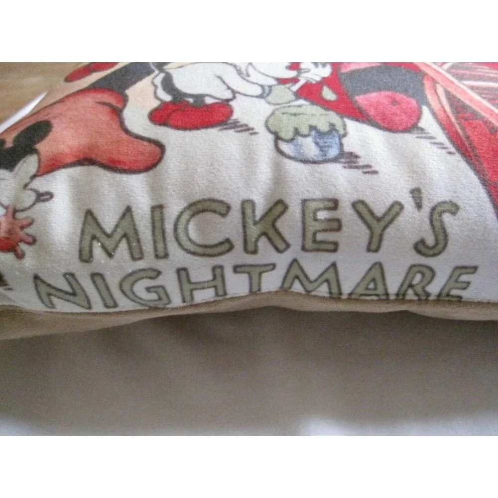 Mickey's Nightmare Disney Direct Pillow‎ 17 x 17